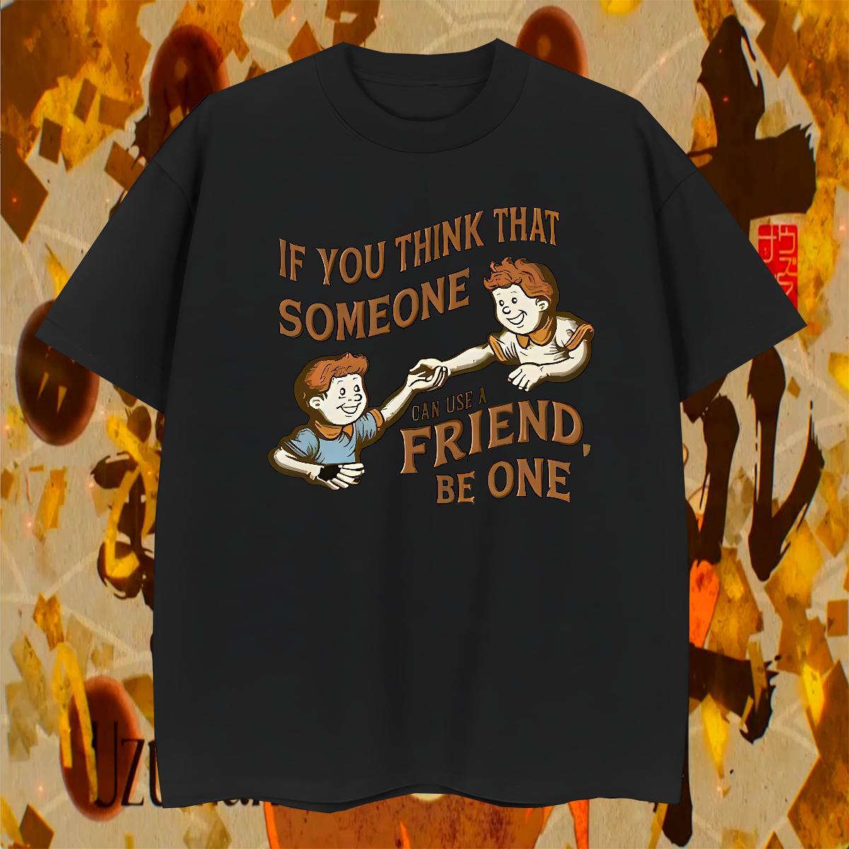 Classic Men Tees 100% Cotton 230g Daily Wear letter Plus Size Cartoon Breathable Crew Neck Brand Mens T Shirts Tops Shirt