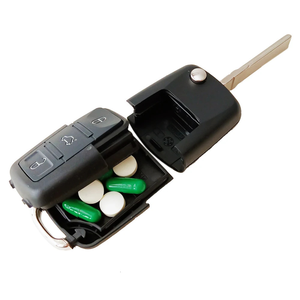 Key Diversion Safe Hidden Secret Compartment Stash Box Discreet Decoy Car Key Fob to Hide and Store Money 240806