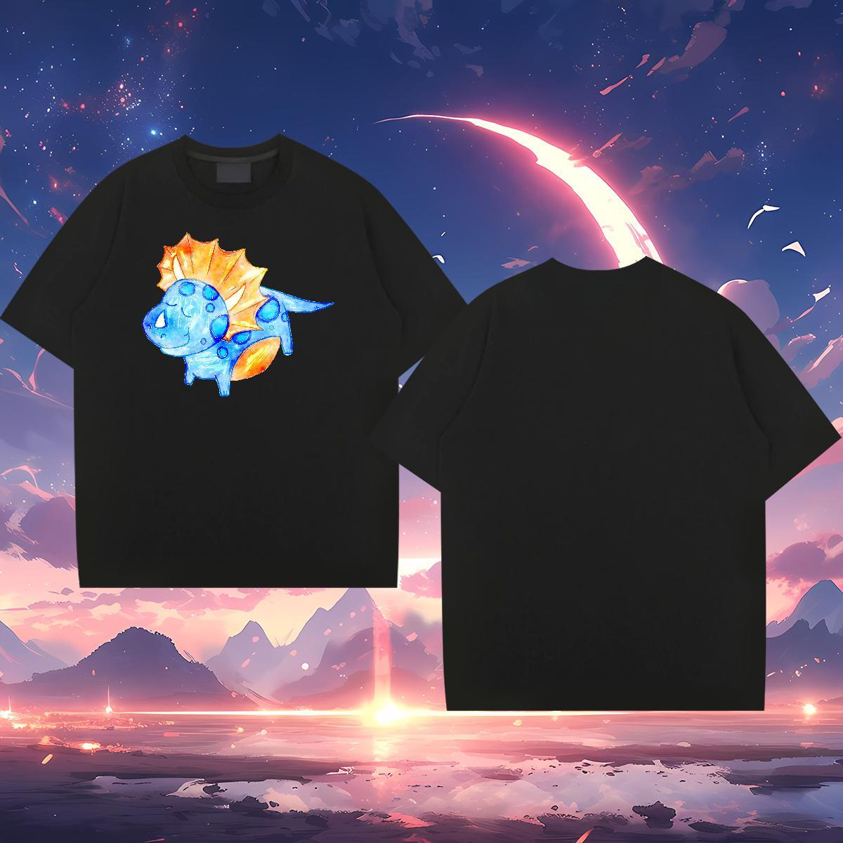 New Arrival T-Shirts for Men 230g Cotton dog Street Wear Polos Breathable Short Sleeve TOP Quality Men Tees DIY Anime