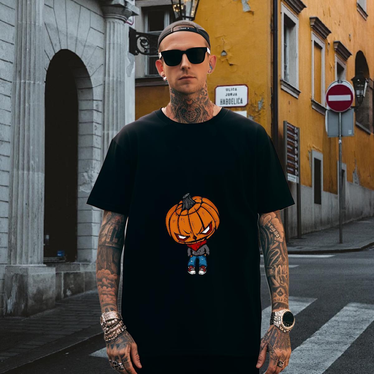 Mens T Shirts 100% Cotton 230g painting Daily Wear Pure Cotton Custom Anime Mens Tshirts Stylist Cool Design Polos