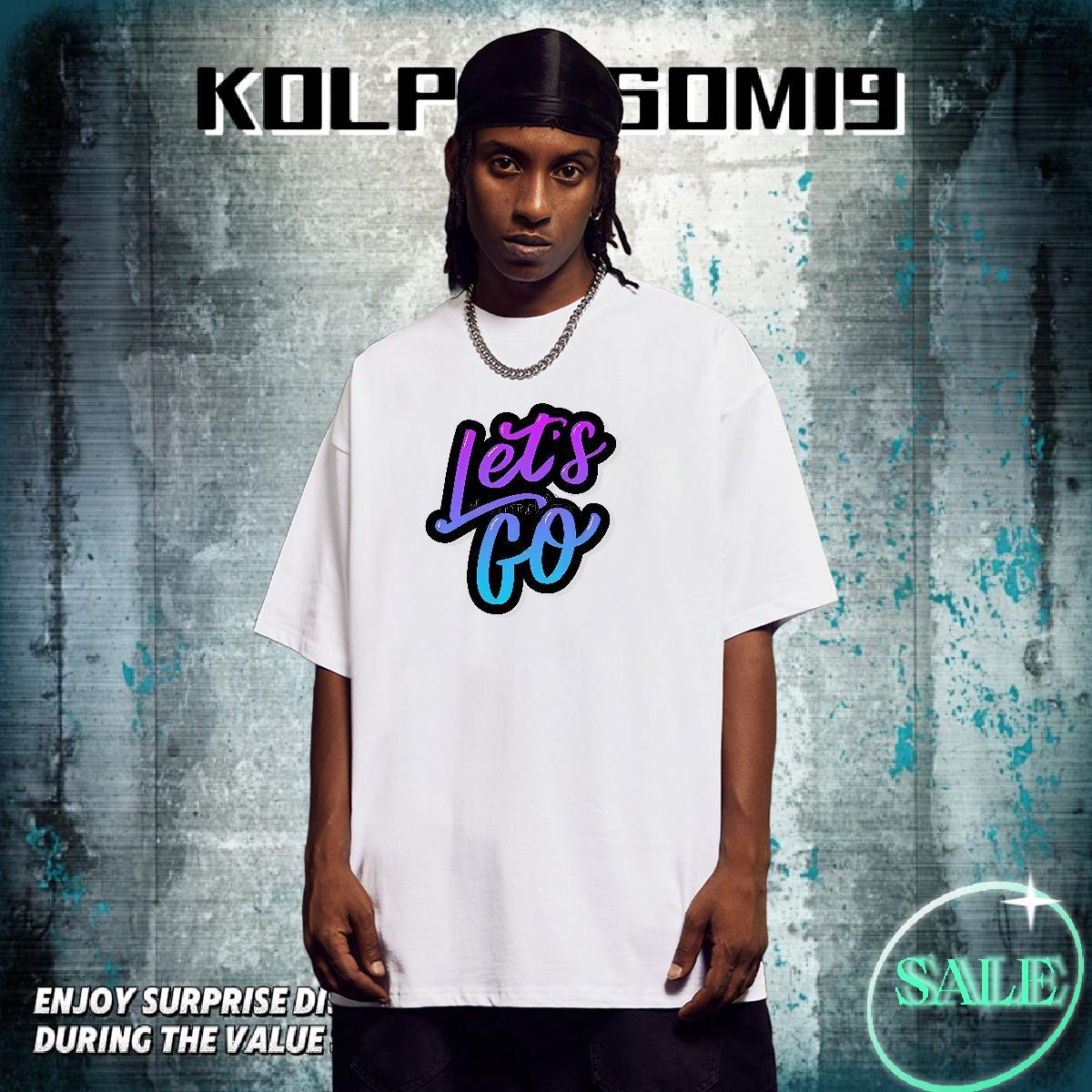 Cool Design Men Tees 230g 100% Cotton Street wear Hip Hop letter DIY Anime Breathable Crew Neck 2024 Designer T-Shirts Tops