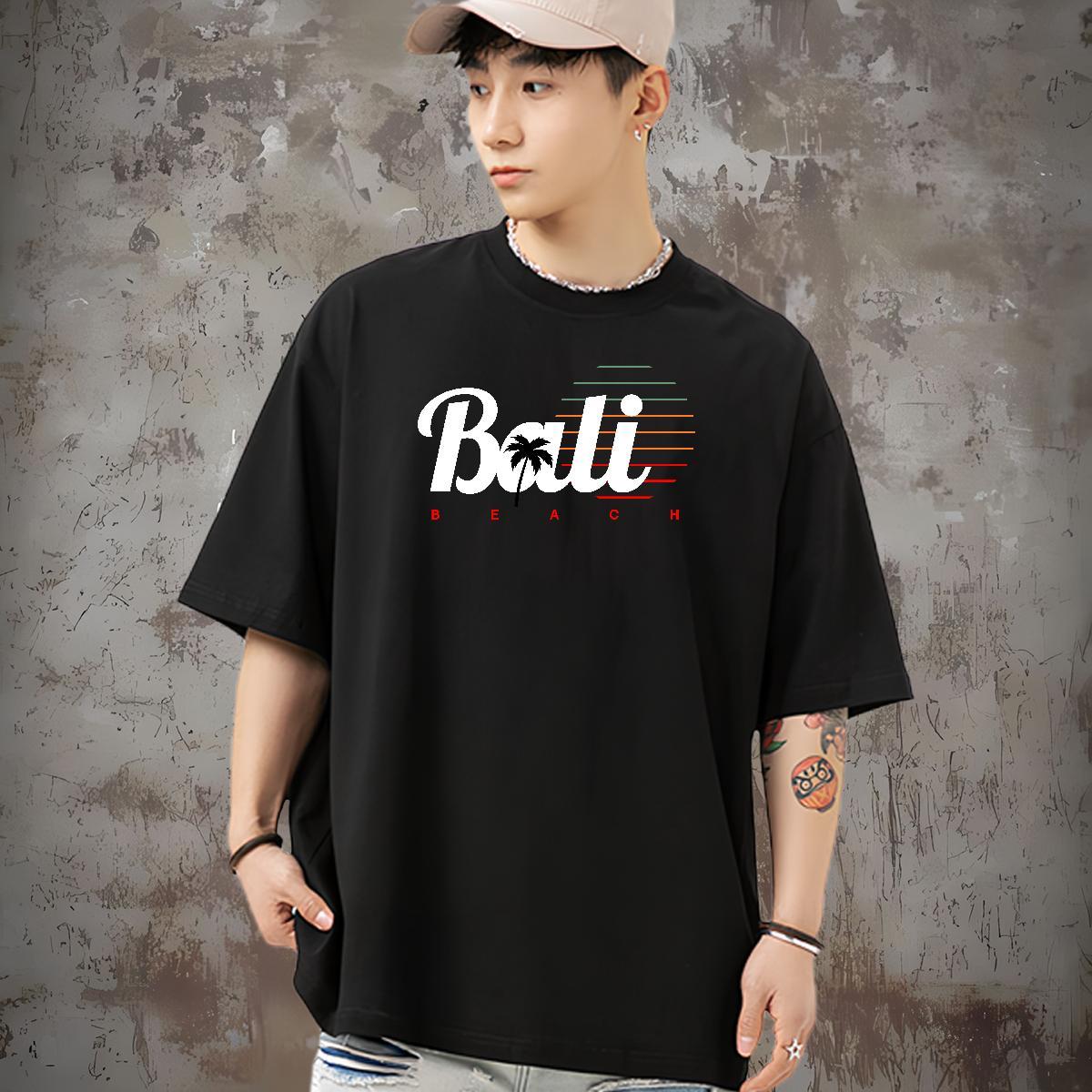 Factory Direct T-Shirts 230g Pure Cotton tree Spring Summer Top Tees O Neck Short Sleeves Cool Design Men Tops Tees Cartoon Printing L-4XL
