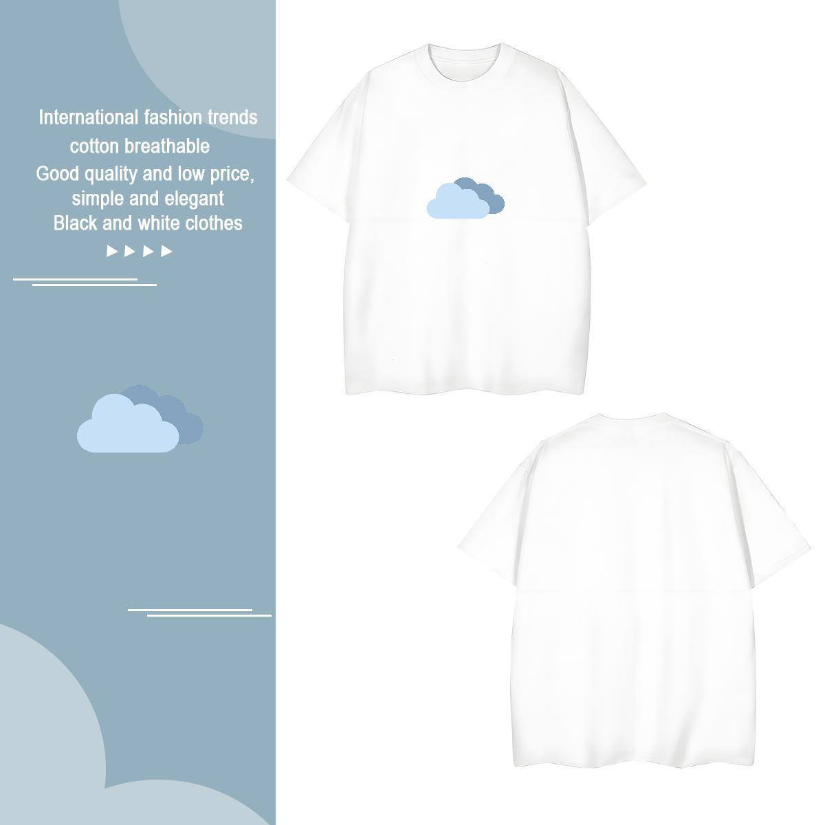 T Shirt For Man 100% Cotton 230g icon Outdoor Crew Neck Custom Print Oversized Men Clothes T-Shirt 2024 New Wholesale Top Tees