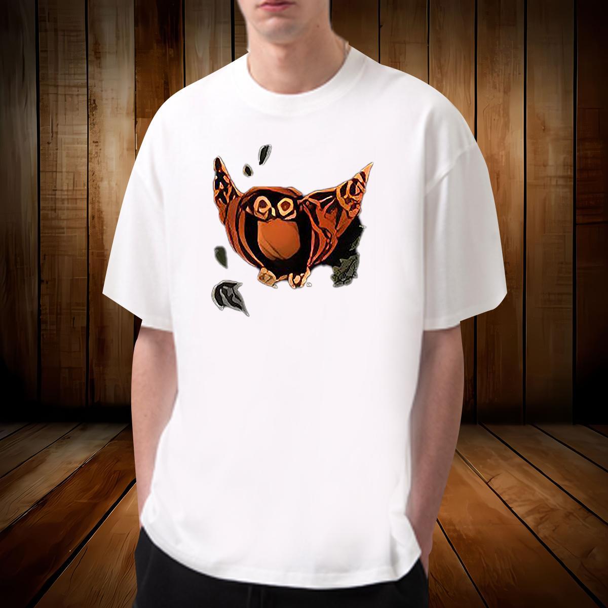 Fashion Casual T shirt 230g Pure Cotton halloween Anime Printing Street Tee Shirt Breathable Short Sleeve Soft Men Tees Cartoon Print
