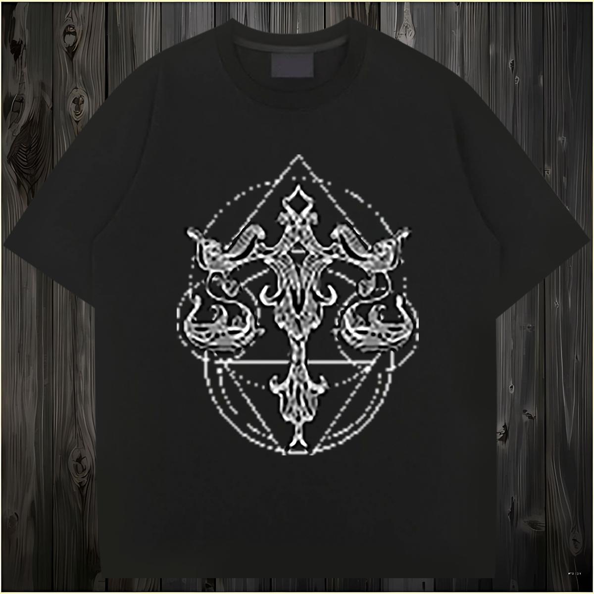 Men T Shirts 100% Cotton 230g creature Outdoor Breathable Crew Neck Custom Cartoon Men Tops Tees Free Shipping Brand Clothes