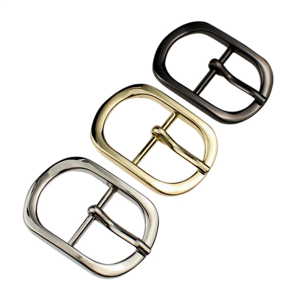 50Pcs Metal High Quatity Leather Bag Handbag Shoes Shoulder Strap Belt Adjust Roller Pin Buckle Snap Oval Rectangle O Ring Repai 240805