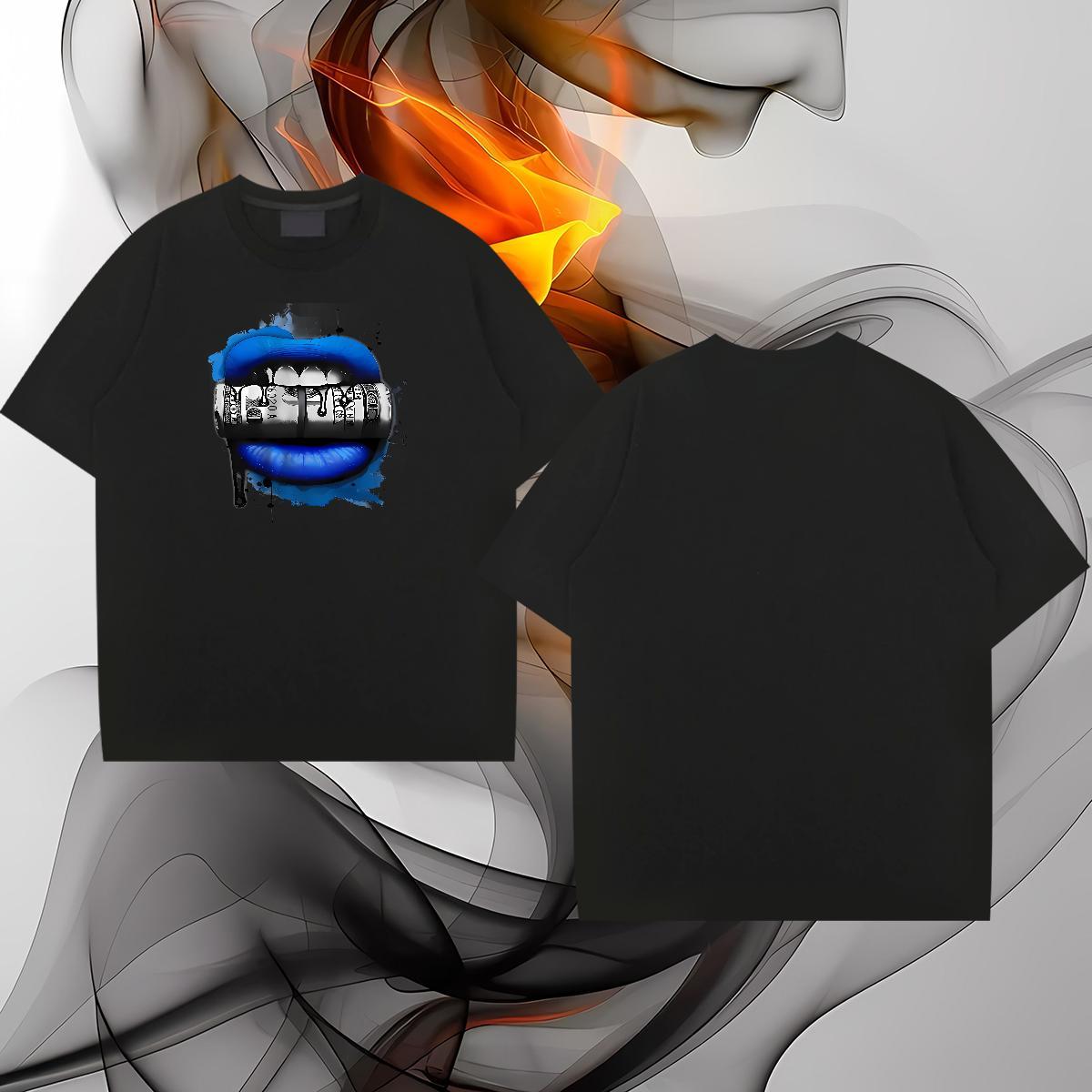 T shirt 230g Pure Cotton mouse Daily Wear Round Neck Short Sleeve Asian Size Couples T Shirts Wholesale Cool Tees Shirts