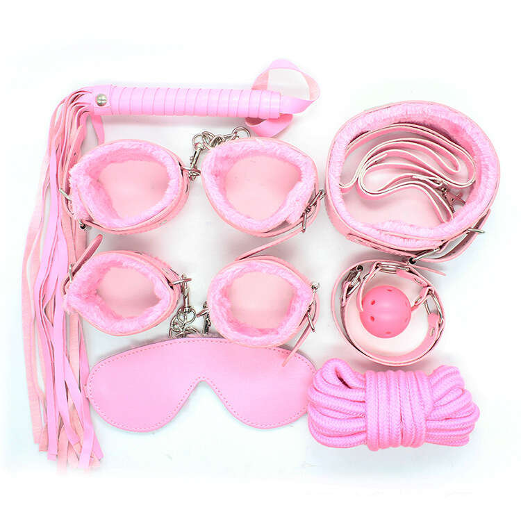 Factory Wholesale SM Bondage restraint 7 Pcs Bed Bondage Kit BDSM Fetish toys