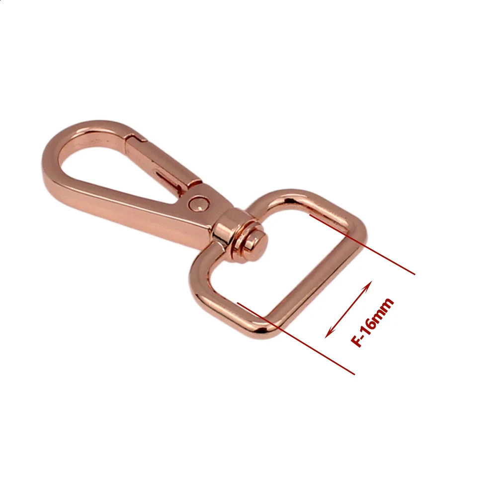 50Pcs Metal Swivel Leather Bag Handbag Purse Shoulder Strap Belt Clip Trigger Buckle Keychain Key Ring Dog Chain Collar Clasp 240805