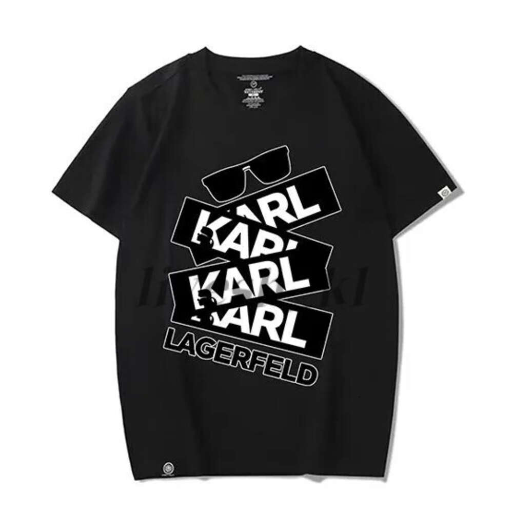 Karl Lagerfield Men T Shirt Designer Shirts For Women And Man Short Sleeves Tshirt Summer Clothing Cotton High Quality Casual T-Shirt With Letter Printed 466