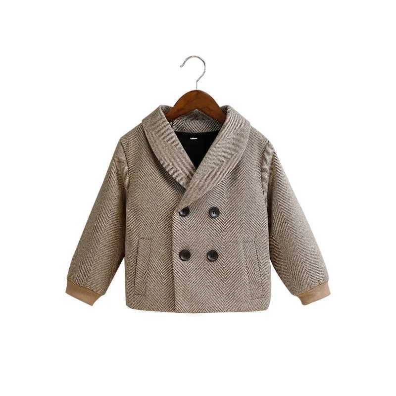 Suits Childrens Casual Suit Set Spring Autumn Korean Baby Flower Boys Party First Birthday Costume Kids Jacket Pants 2pcs Clothes