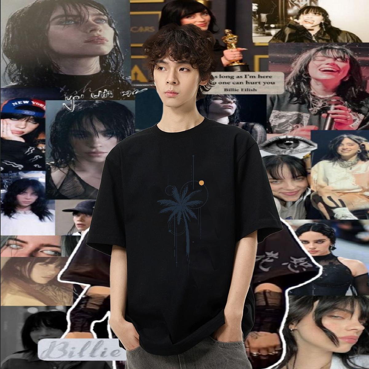 2024 Designer T Shirts Men 230g 100% Cotton tree Home Outdoor Clothes O-Neck Short Sleeve Comfortable Tshirt for Man Woman Cartoon Printing L-4XL