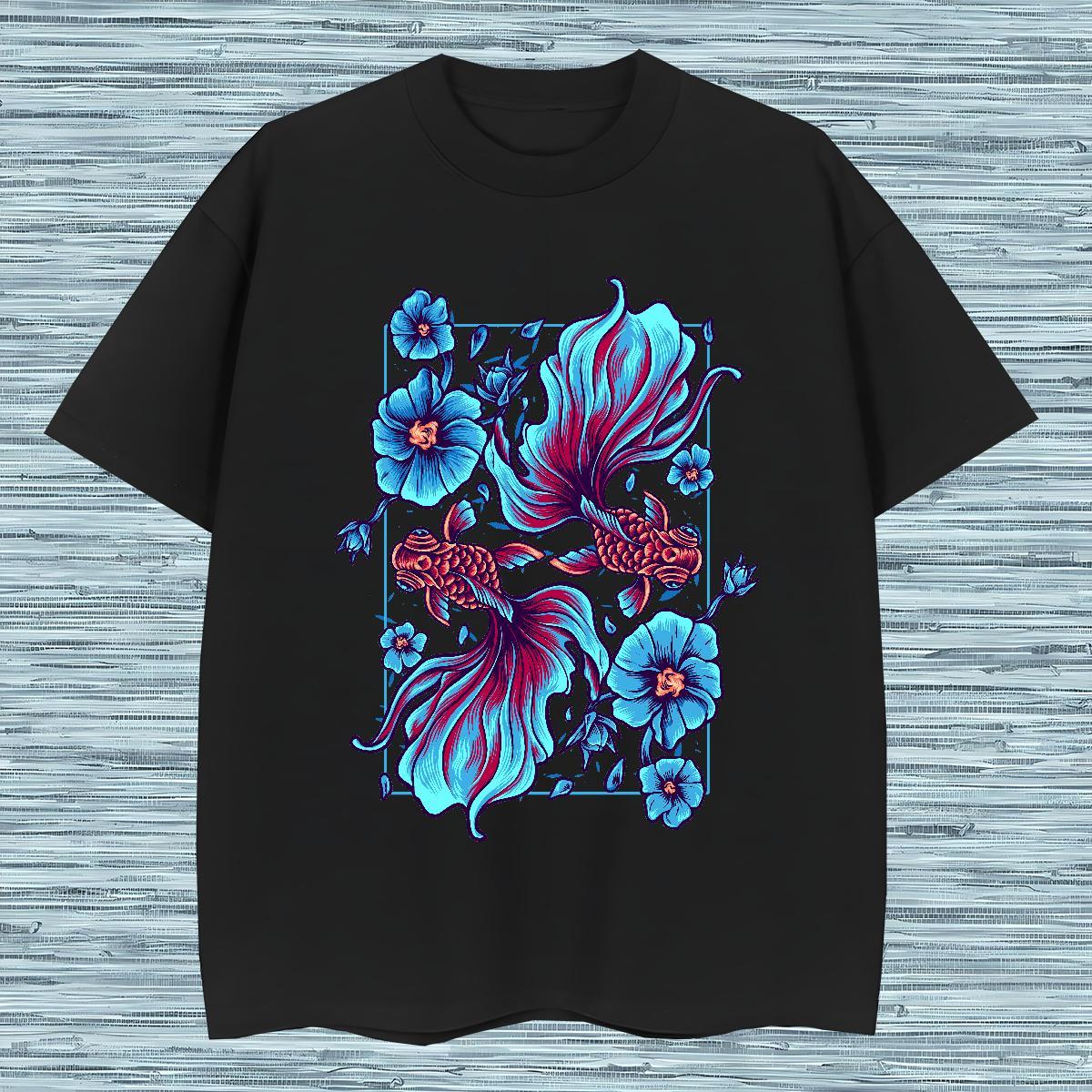 Man T Shirts 100% Cotton 230g Anime Printing Street O Neck Short Sleeves Custom Print Oversized Tshirt for Man Woman Stylist Unisex Top Tees