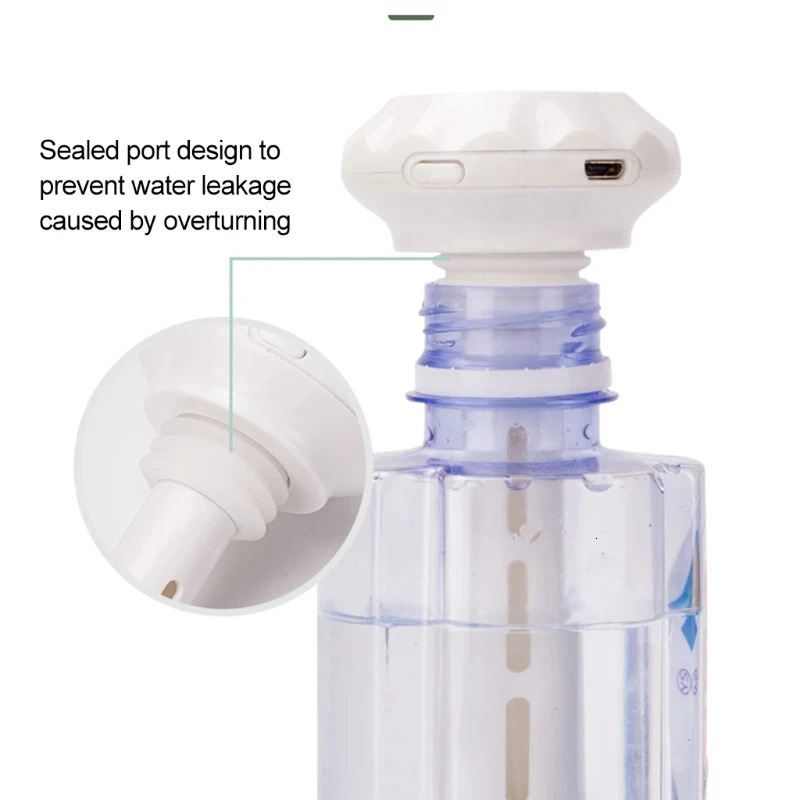 USB Mini Ultrasonic Air Humidifier LED Lamp USB Essential Oil Diffuser Car Purifier Aroma Anion Mist Maker With Romantic Light 240806