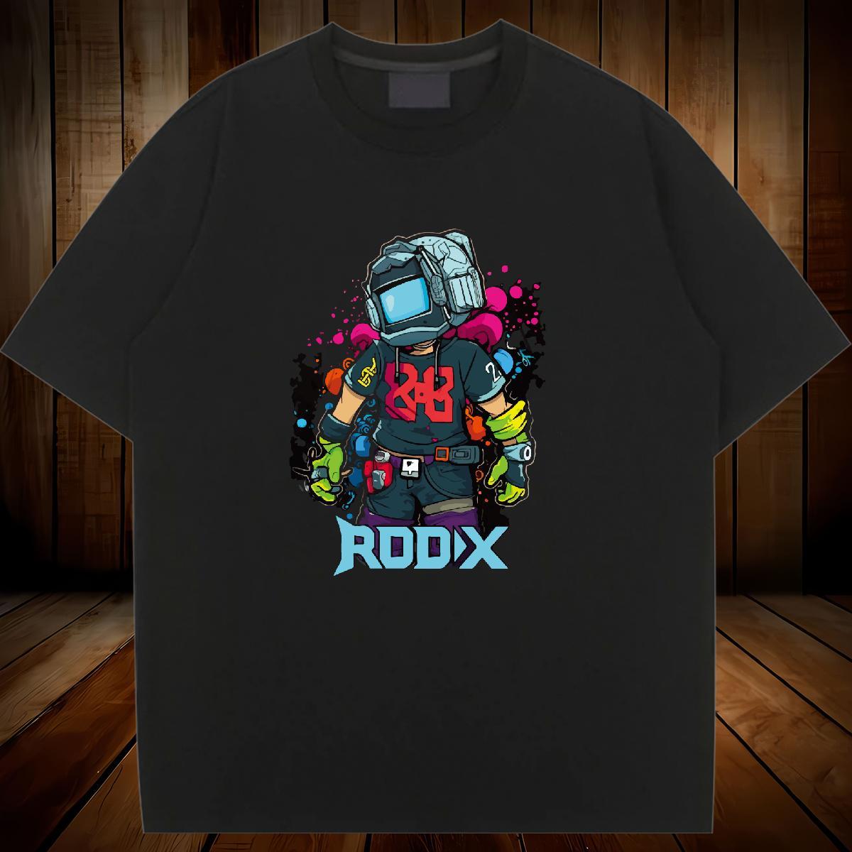 Unisex T-Shirts Breathable Crew Neck Womens Tshirts Custom Cartoon ET High Street Hip Hop 230g Cotton Designer Tops Shirt