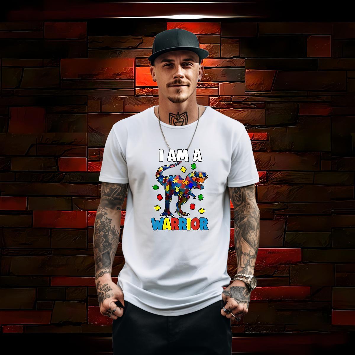 Factory Direct Men T Shirts 230g Pure Cotton dinosaur Street Tops Shirt Breathable Crew Neck Popular Tshirt for Man Woman Custom Anime