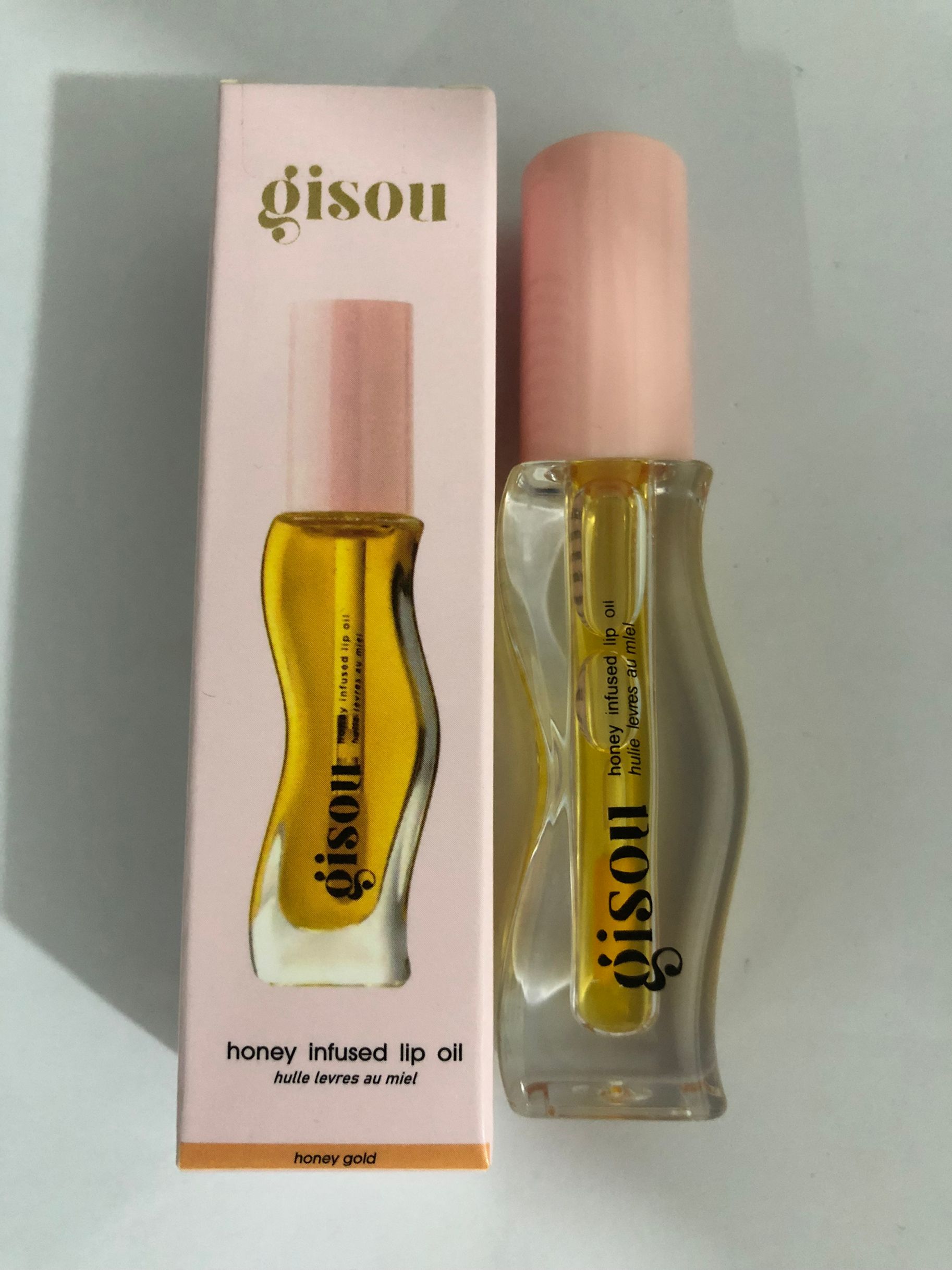 Gisou Makeup Lip Oil Moisturizing Lipgloss Coconut Frost Gold Mango Passion Punch Strawberry Sorbet Watermelon Sugar 9ml plumping Honey Infused lip gl