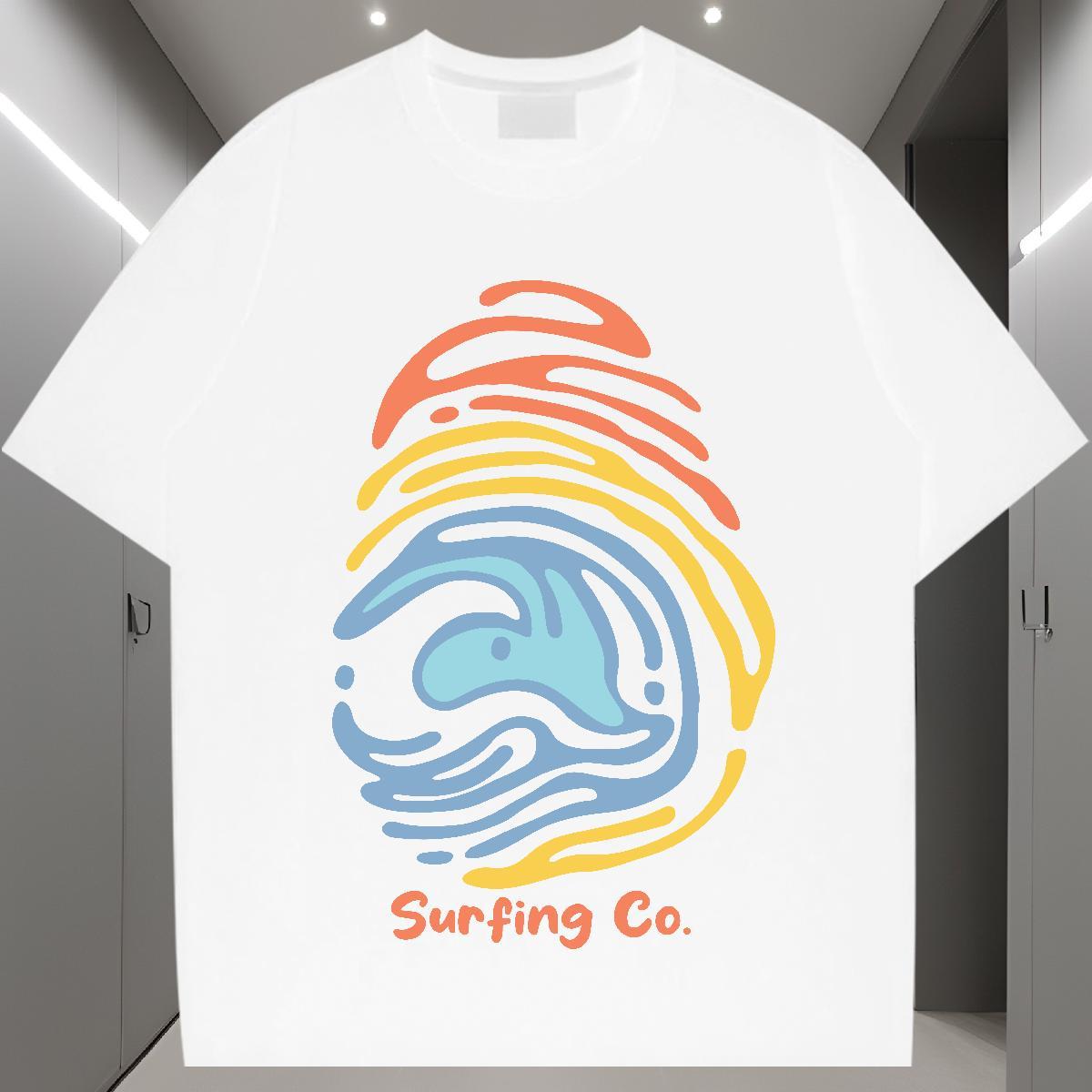 T-Shirts 230g 100% Cotton painting Hip Hop Street Breathable Short Sleeve Skull Tshirt for Man Woman Designer Soft Tops Tees