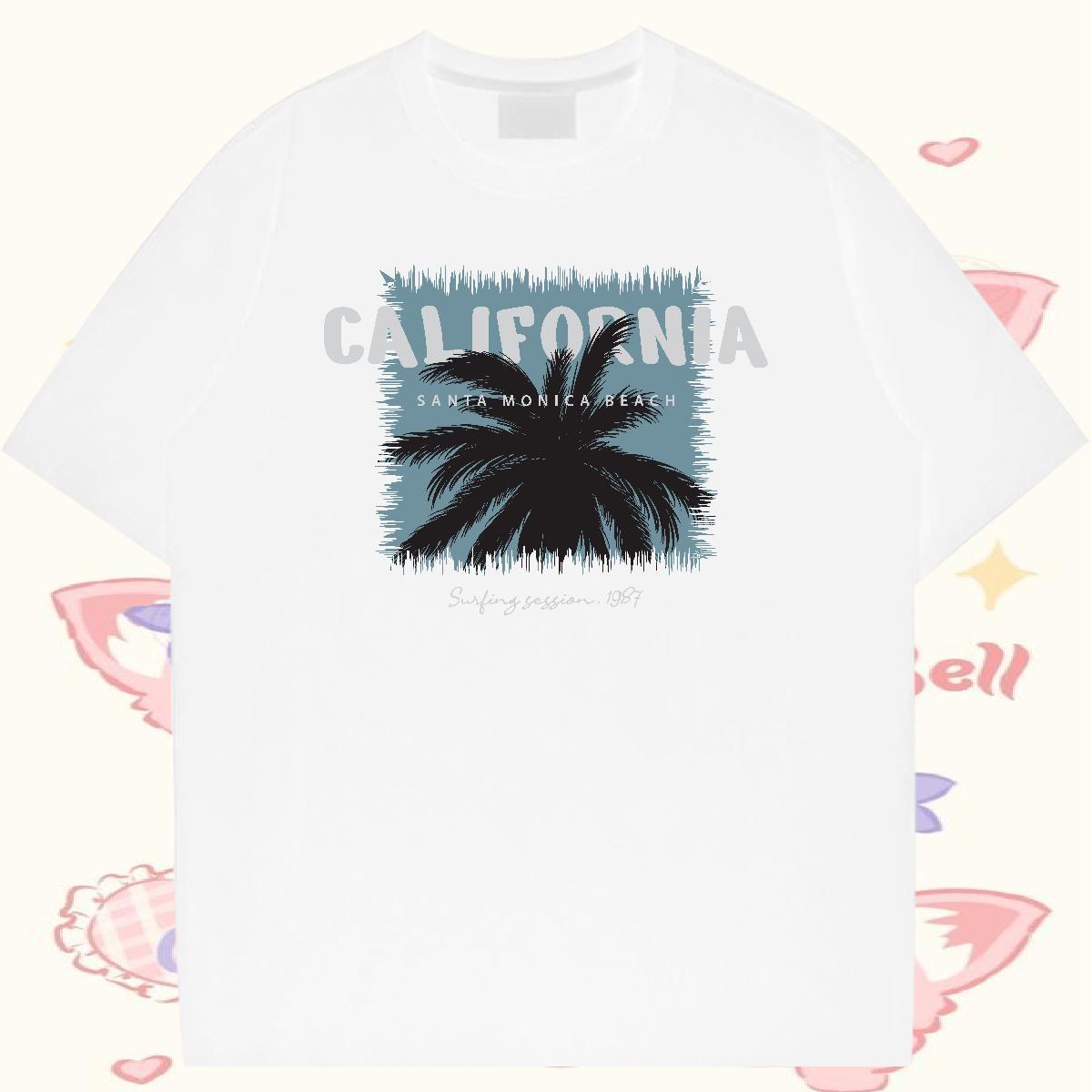 Designer Fashion Man T Shirts 230g Cotton tree Street Wear Tops Tees Breathable Short Sleeve Loose Fit Men Tshirts Custom Printed