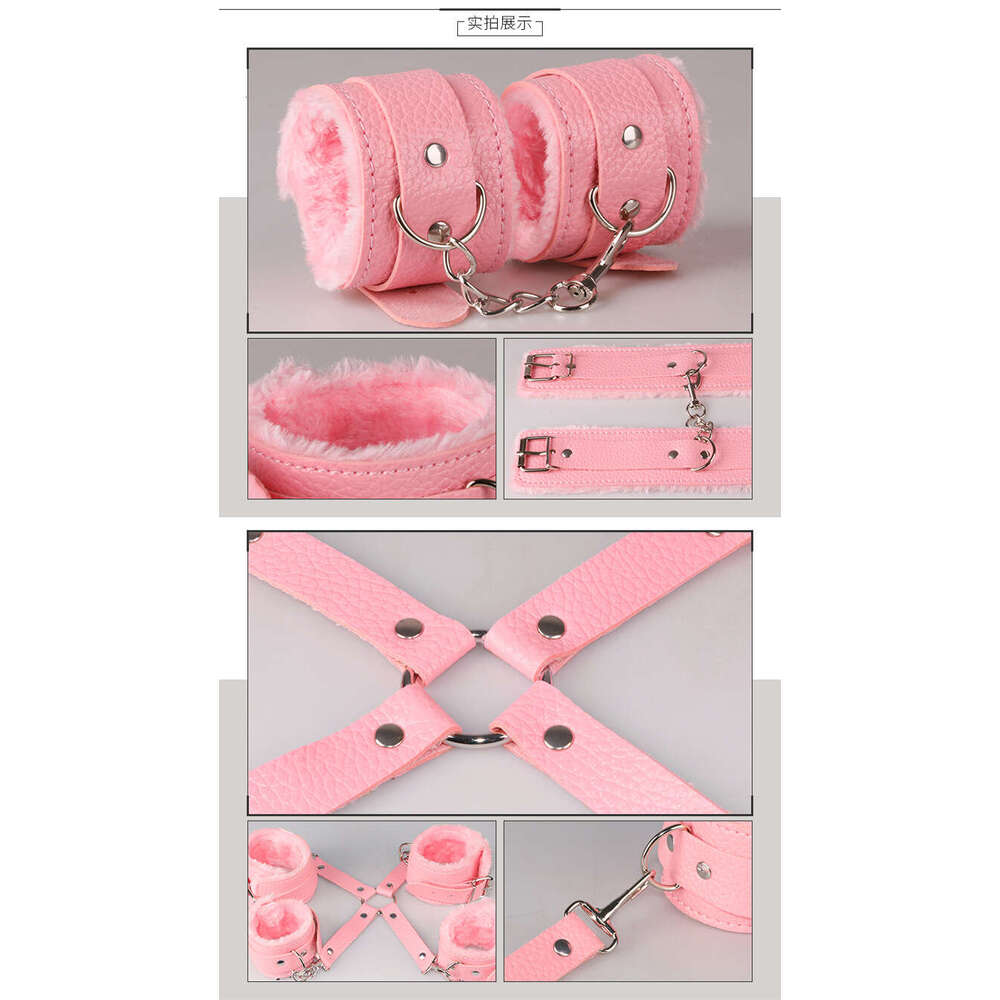 10pcs Fetish Kits Bed Restraints Bondage Plush Pu Sexy Flirting Alternative Toys Tied Bdsm Bondage Suit Adult Sex Toy For Women