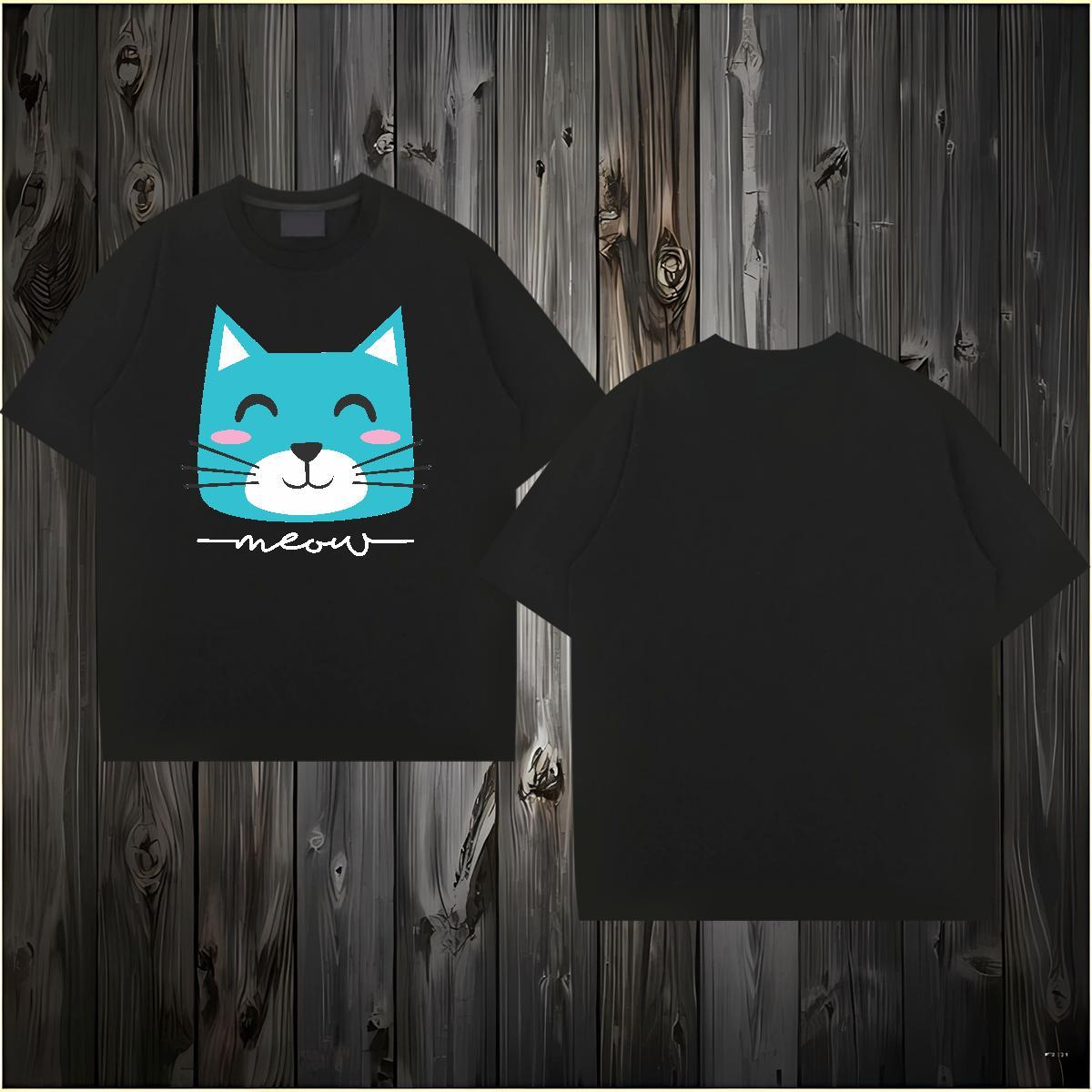 Brand Man T Shirts 100% Cotton 230g cute Street Tops Breathable Crew Neck TOP Quality Men Tops Tees Custom Print Oversized