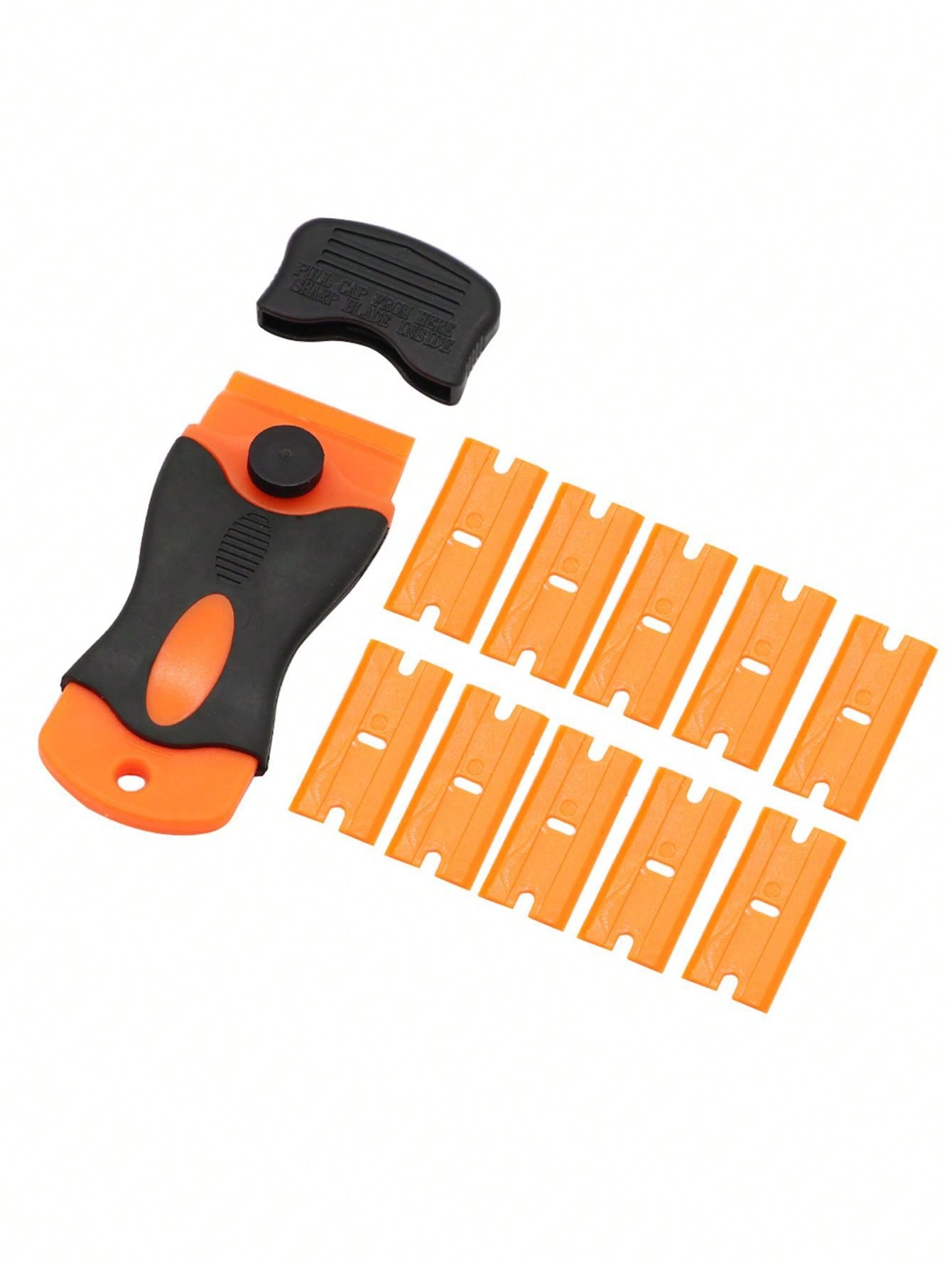 11pcs glue removal small scraper car film glass multi-function tool cleaning floor scraper wallpaper scraper