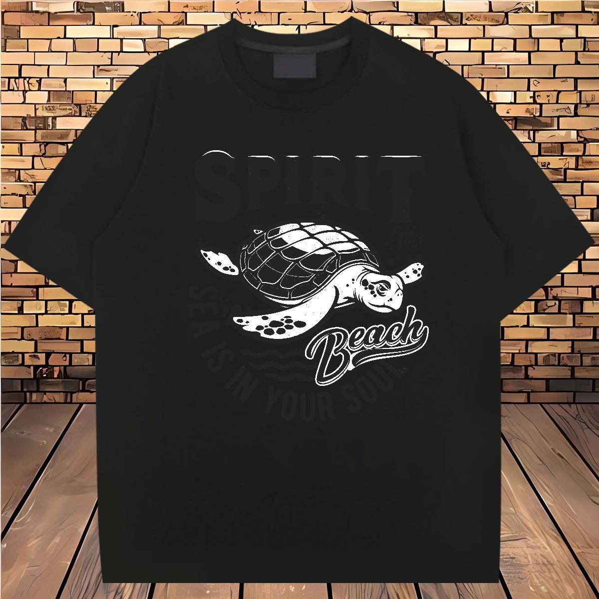 2024 Designer T shirt 230g 100% Cotton Street Casual Tee Shirt Crew Neck Loose Fit Tshirts DIY Printed