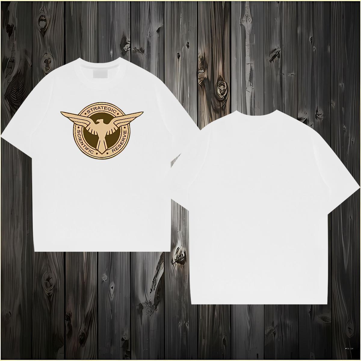 2024 DIY Mens T Shirts 230g Cotton logo Sport Tops O-Neck Short Sleeve Designer Men Tees Graphic