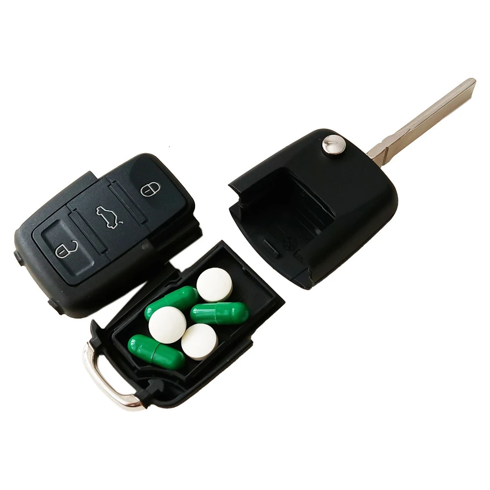 Key Diversion Safe Hidden Secret Compartment Stash Box Discreet Decoy Car Key Fob to Hide and Store Money 240806