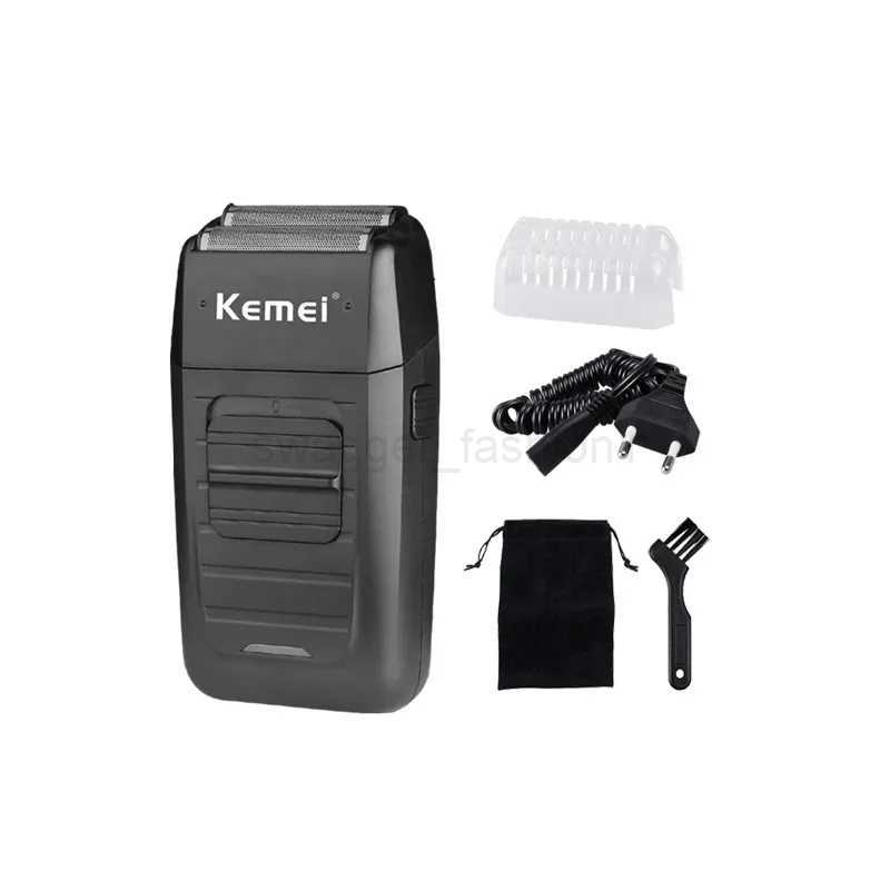 Kemei KM-1102 Electric Foil Shaver Bald Head Men Razor Skin Fade Rechargeable Beard Trimmer Face Care Shaving Machine for BarberXJ240806