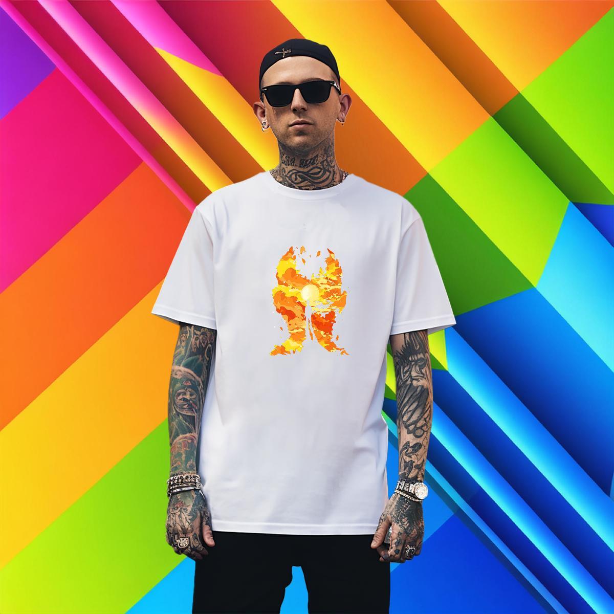 T Shirts Men 230g Pure Cotton painting Street Wear O Neck Short Sleeves DIY Logo Oversized Tshirt for Man Woman Brand TOP Quality Tshirts