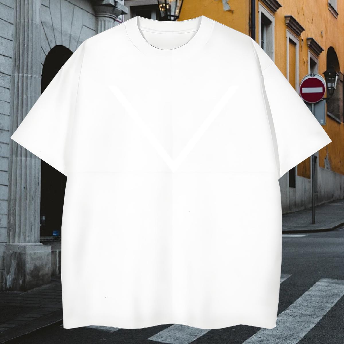 T Shirts Men 100% Cotton 230g Lines Casual Pure Cotton Plus Size Custom Men Tshirts Factory Direct Wholesale Tees