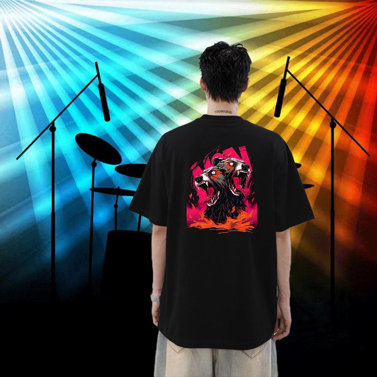 2024 Designer T Shirt For Man 230g Cotton Sport Tees Shirts Crew Neck Breathable Unisex Mens Tshirts DIY Printed