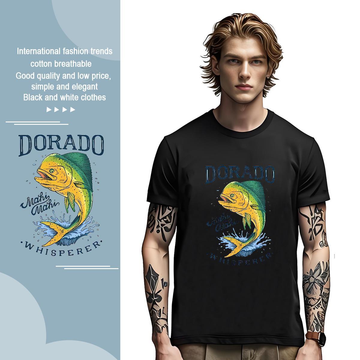 Comfortable Couples T Shirts 230g Pure Cotton T-Shirts Spring Summer Round Neck Short Sleeve Cartoon Print Classic Casual Tops