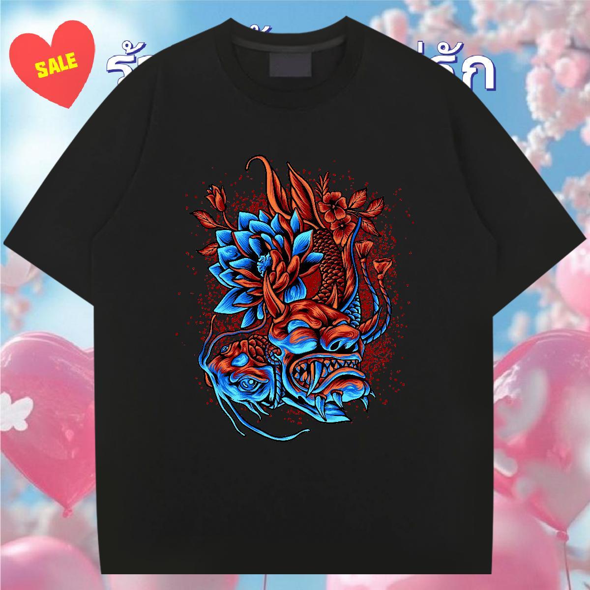 Fashion Man T Shirts 230g Cotton Daily Outfit Tops Tees Breathable Soft Brand Couples T Shirts Plus Size Cartoon