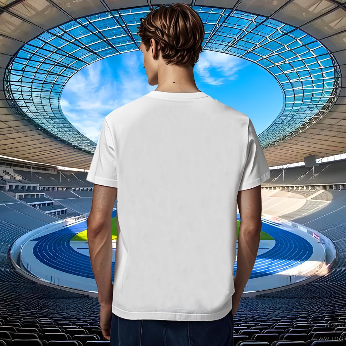 Soft T-Shirts for Men crazy dog Short Sleeve O-Neck Street Wear Oversized 230g Cotton Tshirt for Man Woman Custom Tops