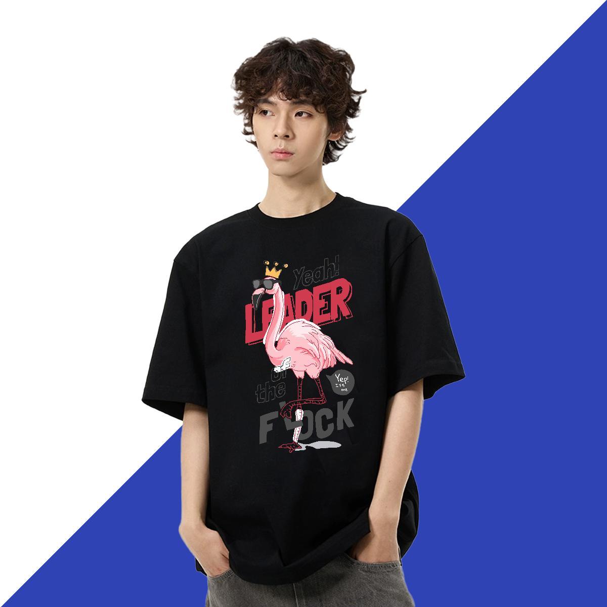 Loose Fit Tshirts 230g Cotton Anime Printing Street letter Custom Print Oversized Breathable Short Sleeve 2024 Designer Man T Shirts Wear