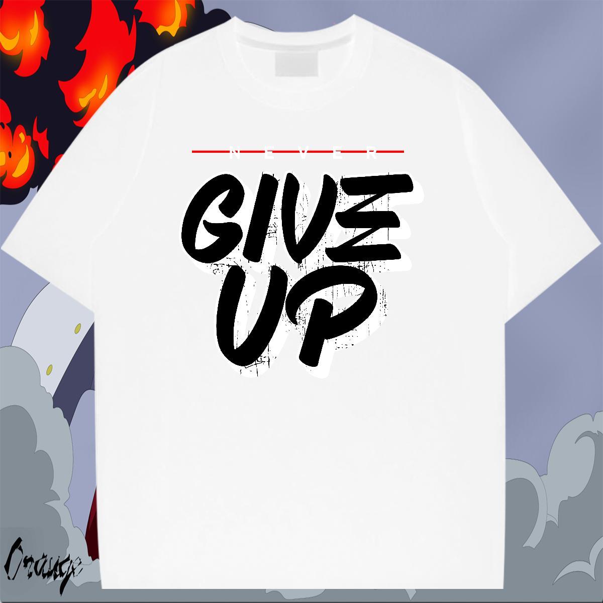 Wholesale Tshirts 230g Pure Cotton Casual letter Custom Cartoon Breathable Short Sleeve DIY Customized T-Shirts for Men Tops Tees