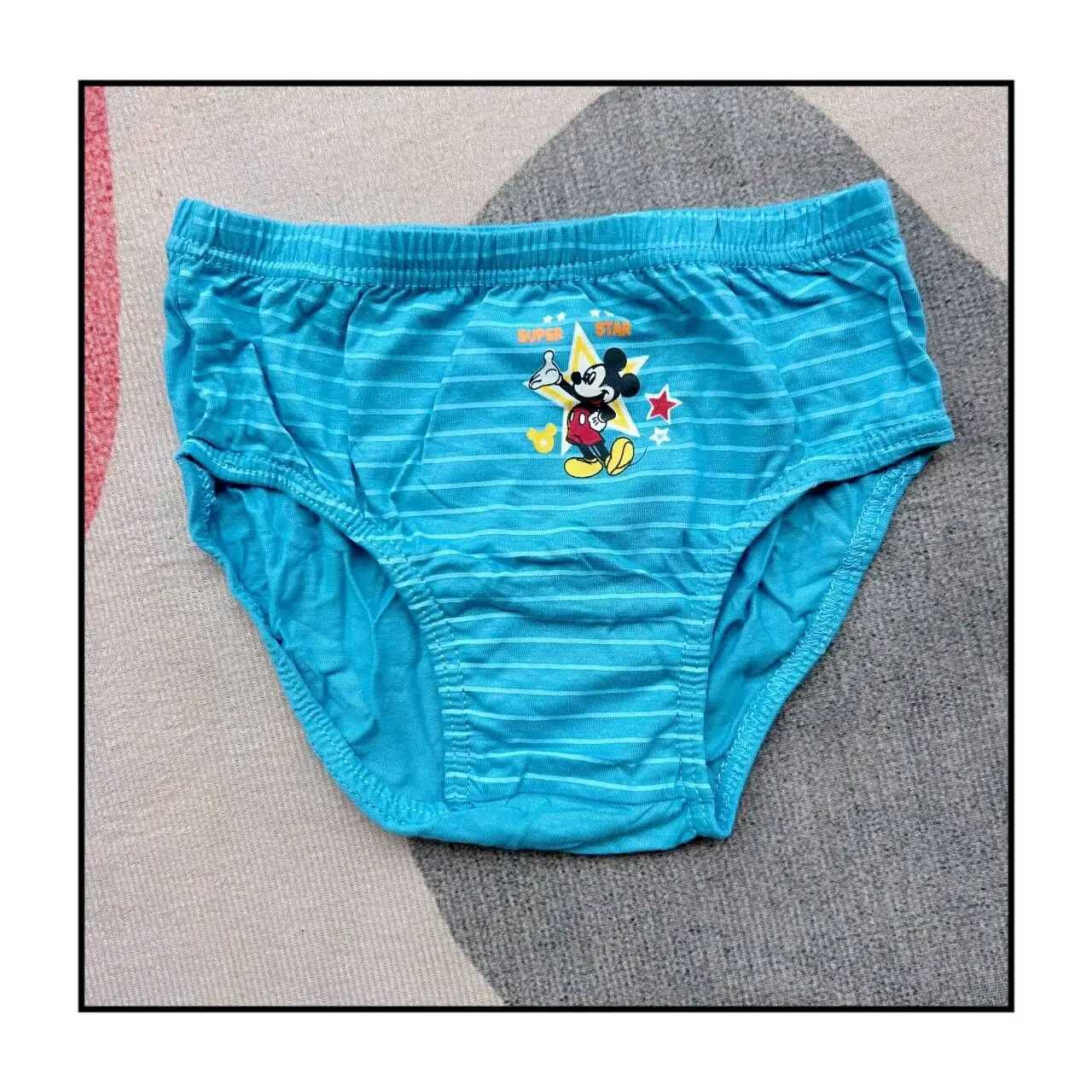 5 pieces/bag 3-14Y new boy triangle underwear cartoon childrens knight boy underwear childrens underwearW240715