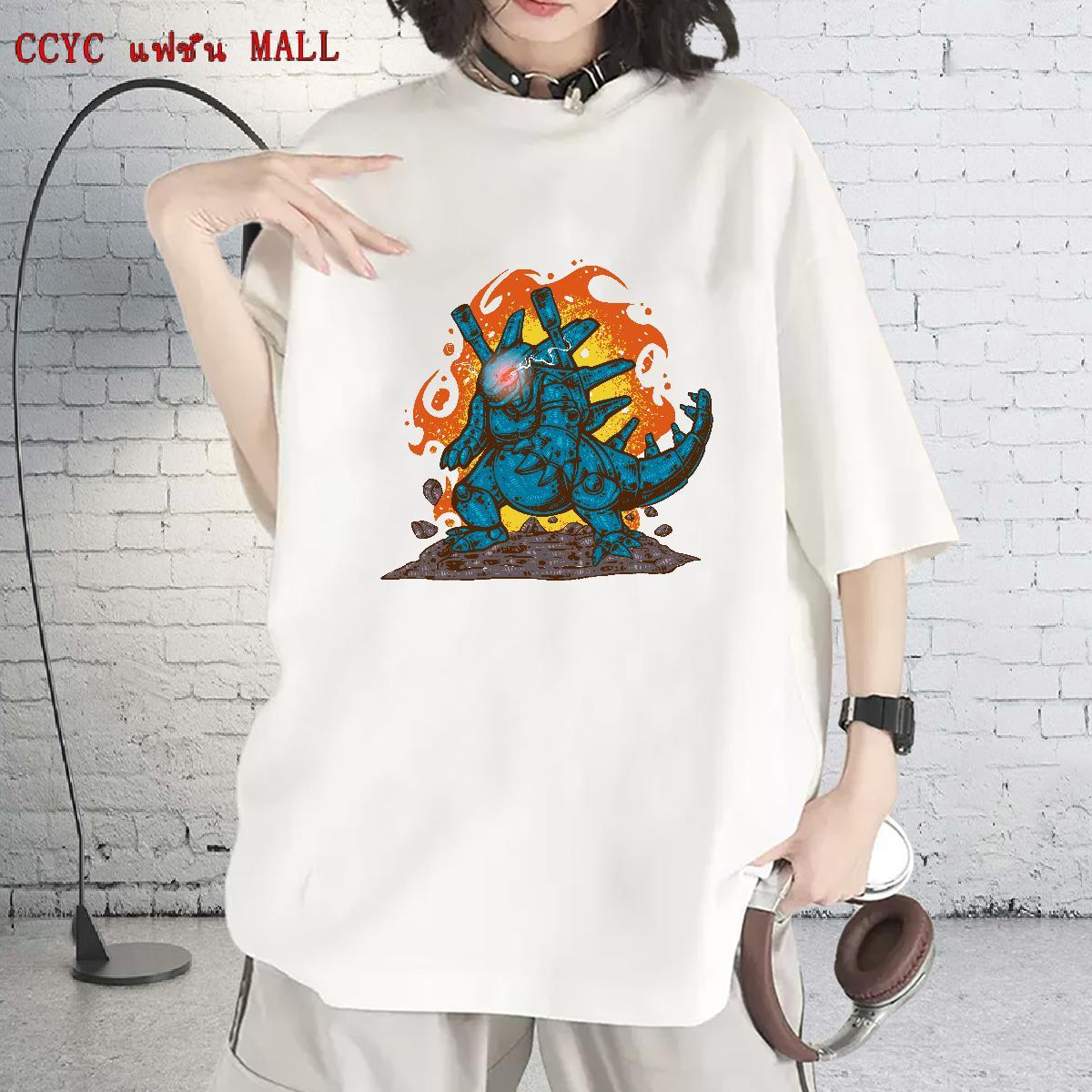 Designer Nice T shirt Breathable Short Sleeve Unisex Tshirts Floral Print dinosaur Summer Casual 230g Pure Cotton DIY Clothings