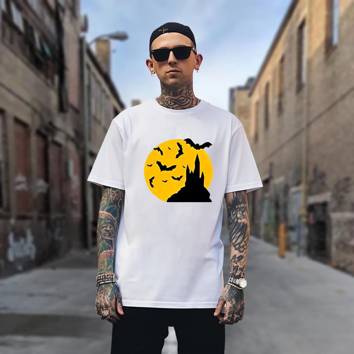 T Shirt For Man 230g Cotton Casual Daily Wear Breathable Crew Neck Anime Tshirt for Man Woman Fashion Design Wholesale Tee Shirt