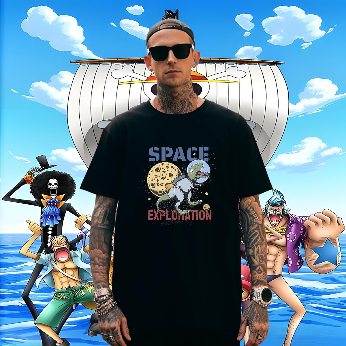 Comfortable Tshirt for Man Woman 230g Pure Cotton High Street Hip Hop ET Custom Anime Breathable Short Sleeve Casual New Men T Shirts Tshirts