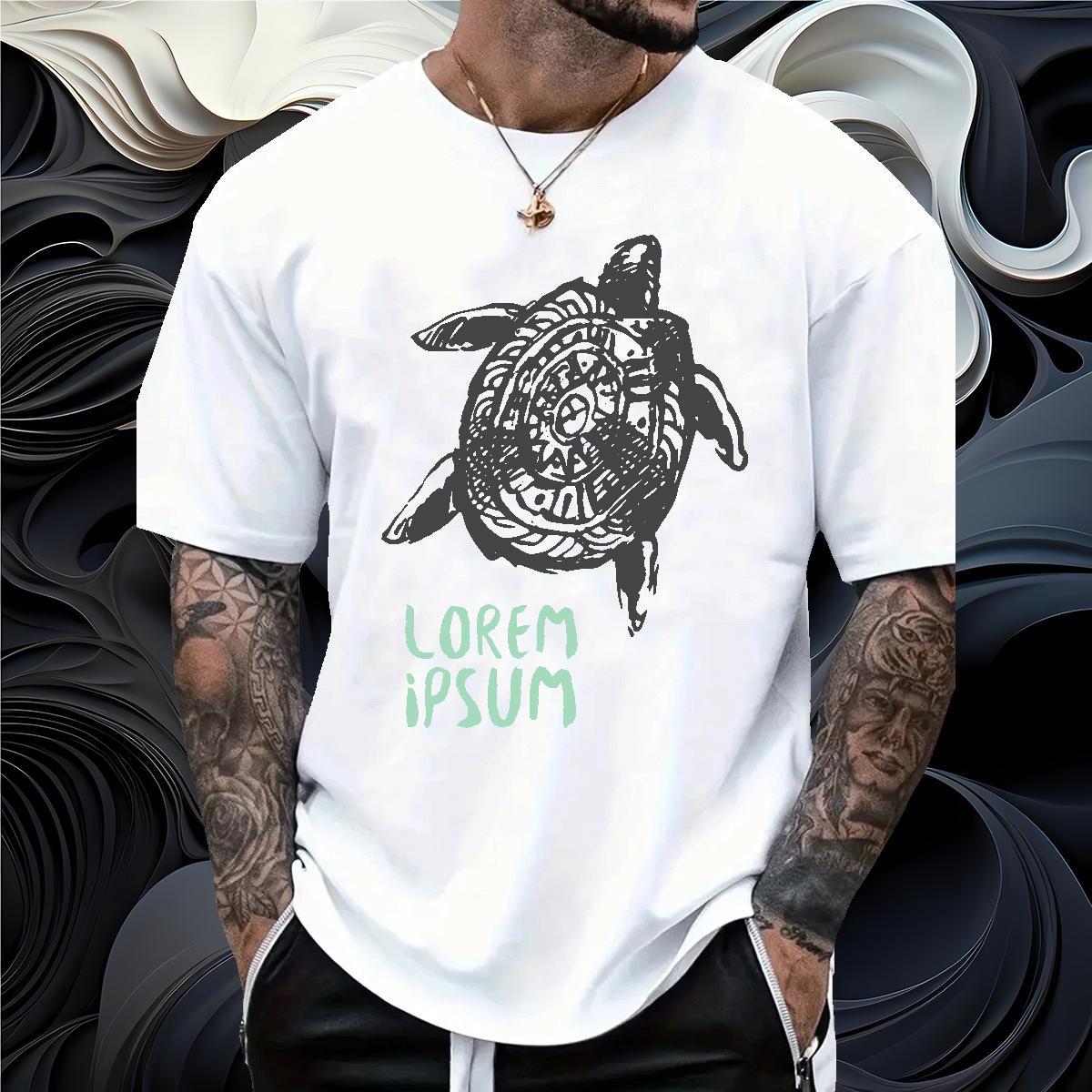 Fashion Man T Shirts 230g Pure Cotton Home Outdoor Tops Breathable Short Sleeve Free Shipping Men Tees Oversized 3XL 4XL