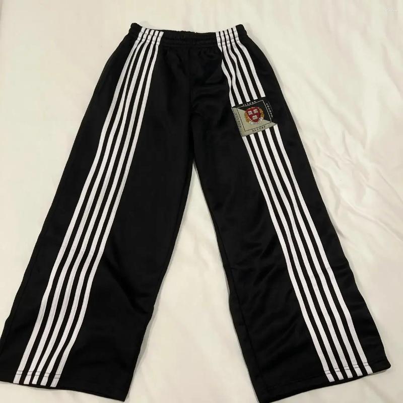 Womens Pants Street Fashion Brand Clothing Women Sweatpants Ins Harajuku Casual Straight Classic Simple Loose Jogging