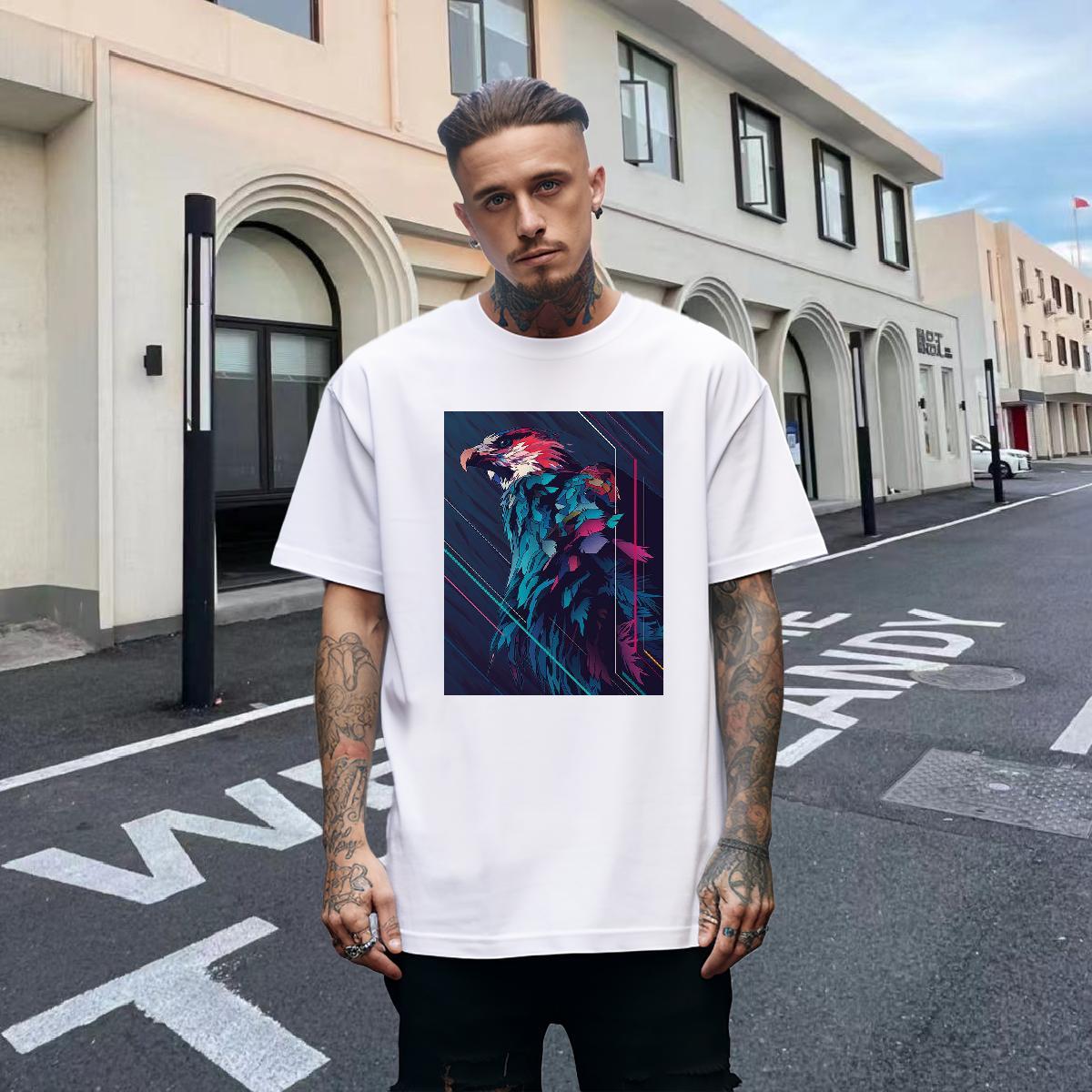 Brand Tshirt for Man Woman 230g Pure Cotton Street cool Custom Print Oversized Short Sleeve O-Neck 2024 Men T Shirts Clothes