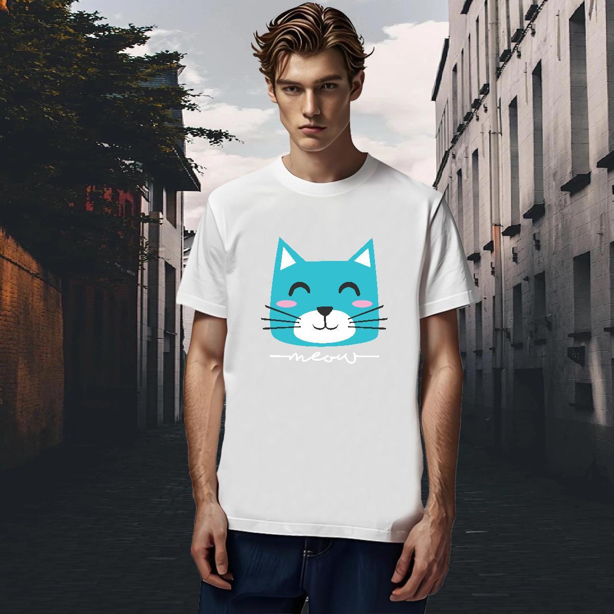 Custom T shirt 230g Pure Cotton cute Hip Hop Clothes Breathable Cool Tshirt for Man Woman Custom Big Size
