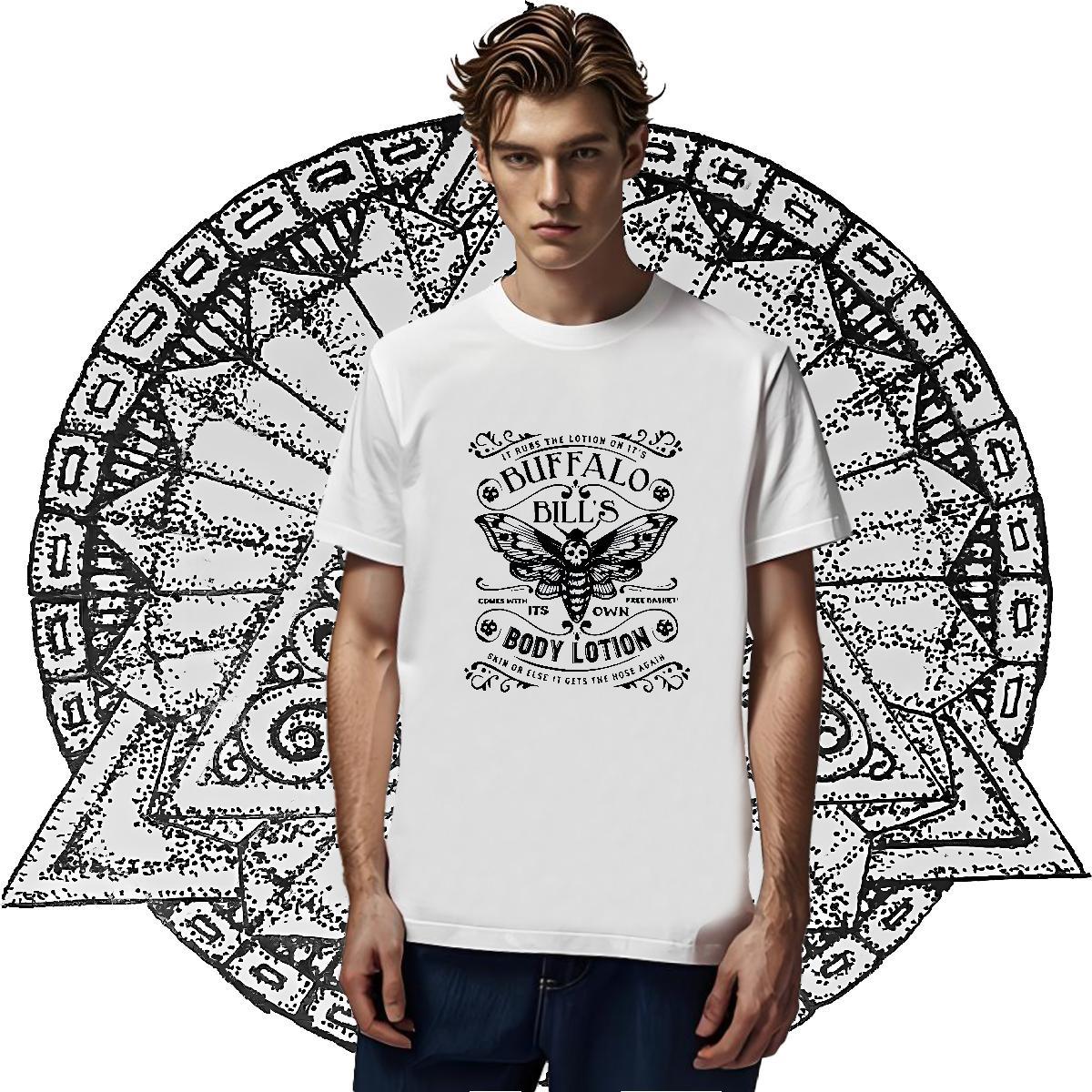Classic T Shirt For Man 230g Pure Cotton Butterfly Beach Tops Breathable Short Sleeve Designer Mens Tshirts Custom Big Size