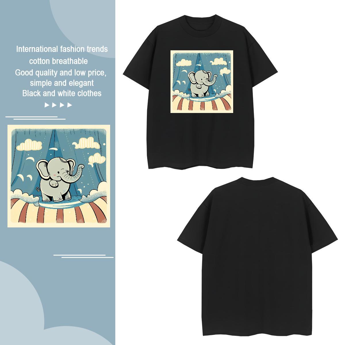 Man T Shirts 230g Pure Cotton Sport Breathable Customized Print Tshirt for Man Woman 2024 DIY Cool Design Tees Shirts