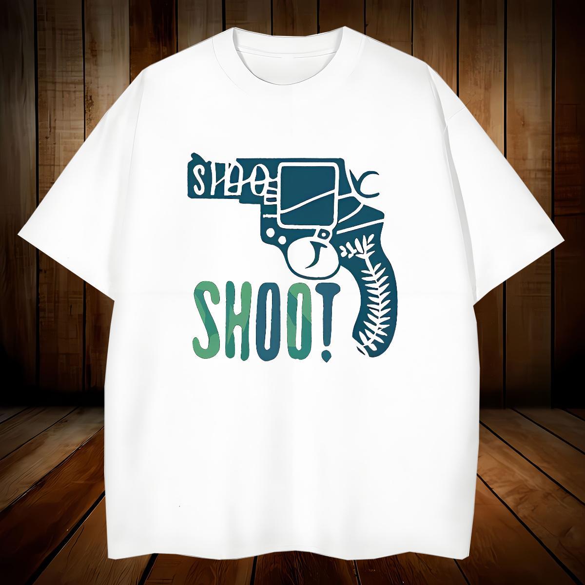 T-Shirts 100% Cotton 230g gun Casual Beach Pure Cotton Floral Print Mens Tshirts Factory Direct Loose Tees