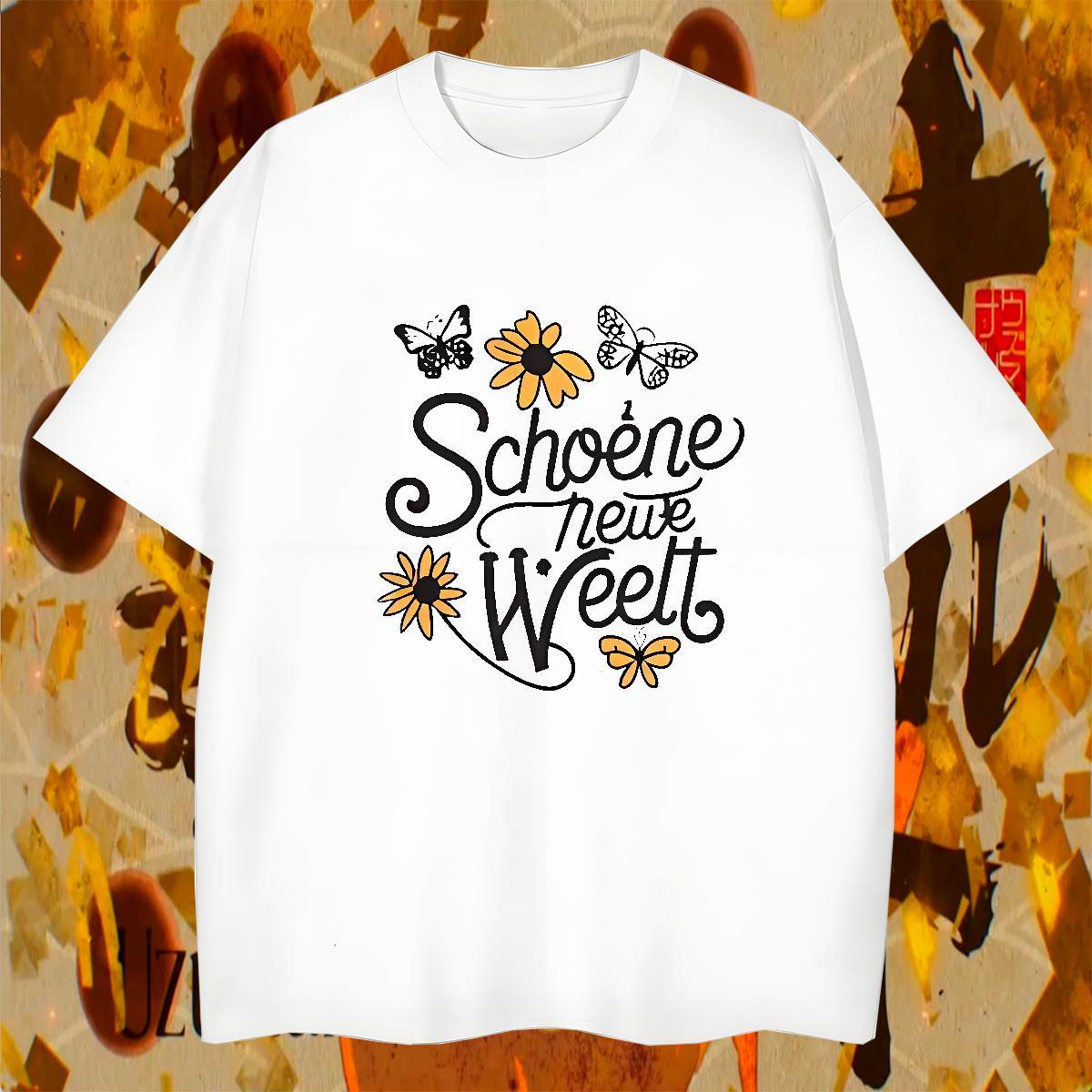 Cool Men Tshirts 100% Cotton 230g Daily Outfit letter DIY Anime Breathable Short Sleeve Factory Direct Men T Shirts Tops Tees